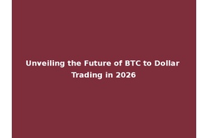 Unveiling the Future of BTC to Dollar Trading in 2026