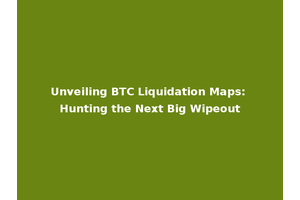 Unveiling BTC Liquidation Maps: Hunting the Next Big Wipeout