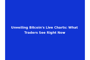 Unveiling Bitcoin's Live Charts: What Traders See Right Now