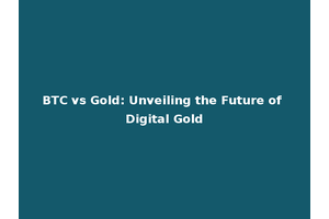BTC vs Gold: Unveiling the Future of Digital Gold