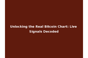 Unlocking the Real Bitcoin Chart: Live Signals Decoded